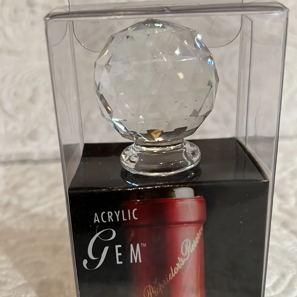 Gem bottle stopper‎ and flip flop bottle opener, NWT